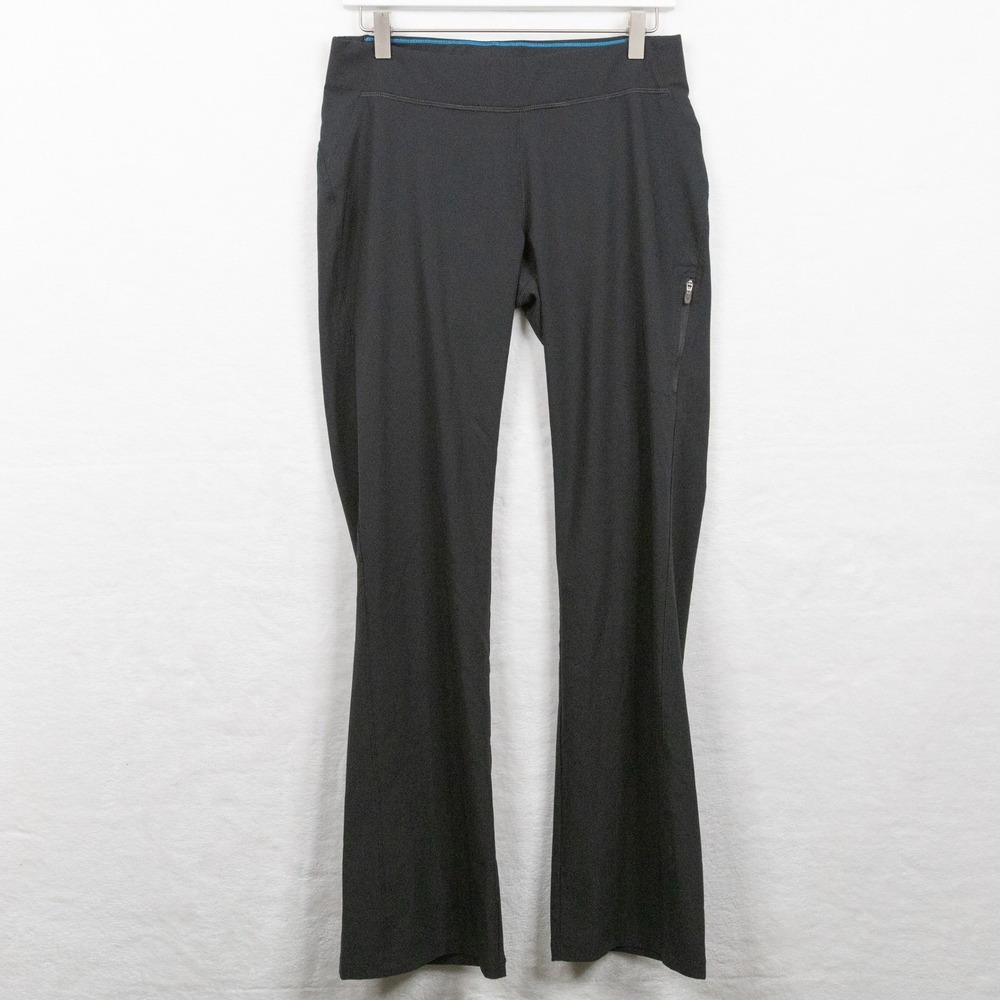 COLUMBIA Omni-Shield Back Beauty Boot Cut Outdoor Hiking Pants Black Sz M